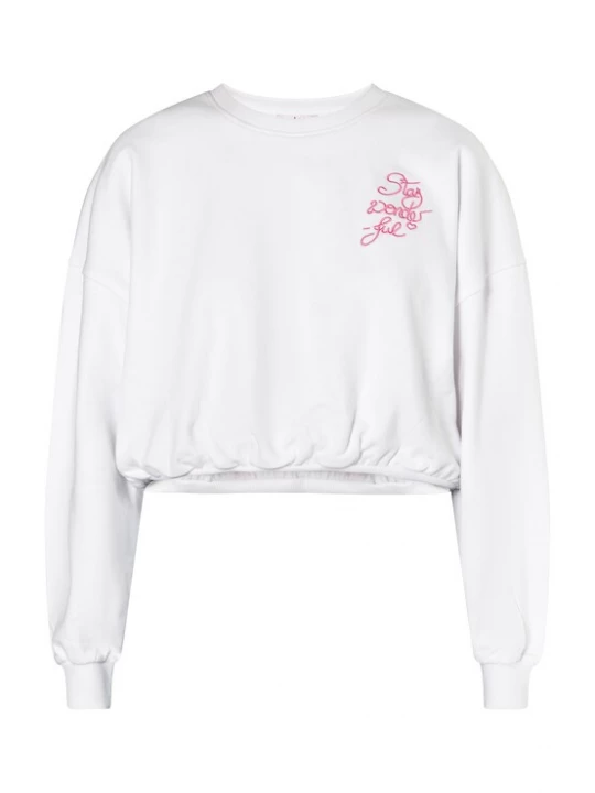 Foto van product MYMO Sweatshirt 'Keepsudry' pink / wit