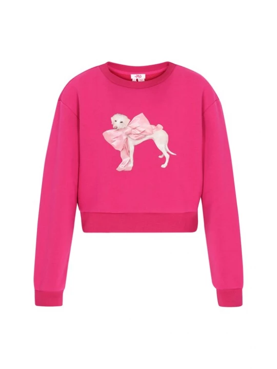 Foto van product MYMO Sweatshirt lichtbeige / pink / rosa