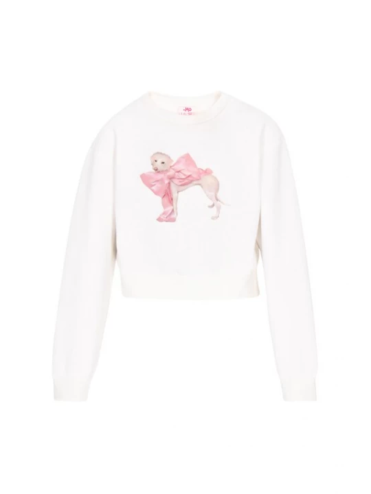 Foto van product MYMO Sweatshirt lichtbruin / oudroze / offwhite
