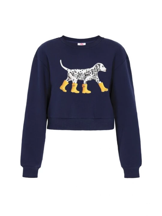 Foto van product MYMO Sweatshirt navy / geel / wit