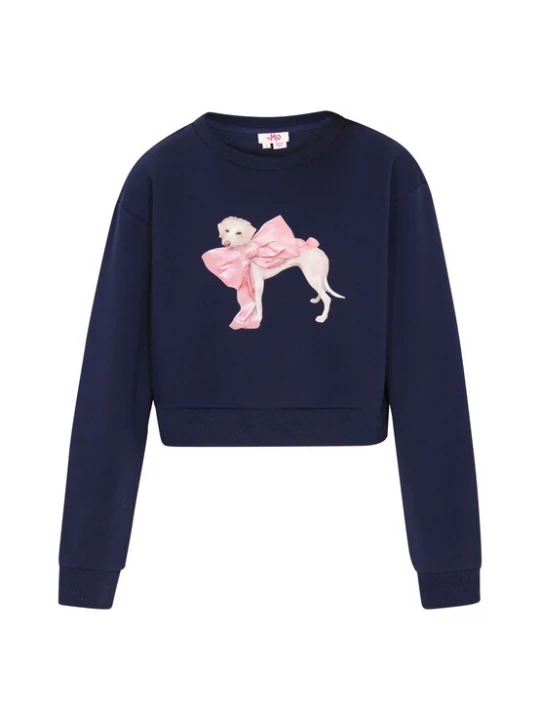Foto van product MYMO Sweatshirt navy / lichtroze
