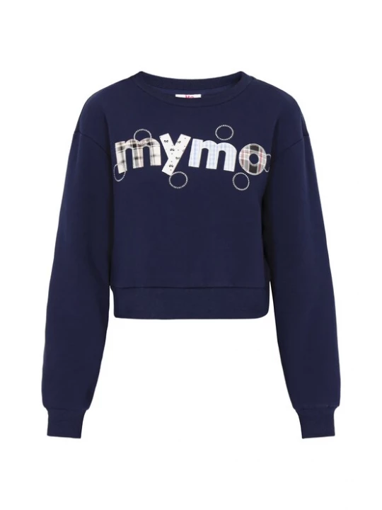 Foto van product MYMO Sweatshirt navy / wit