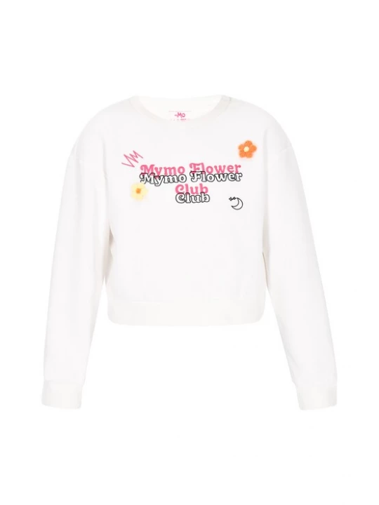 Foto van product MYMO Sweatshirt pink / zwart / offwhite