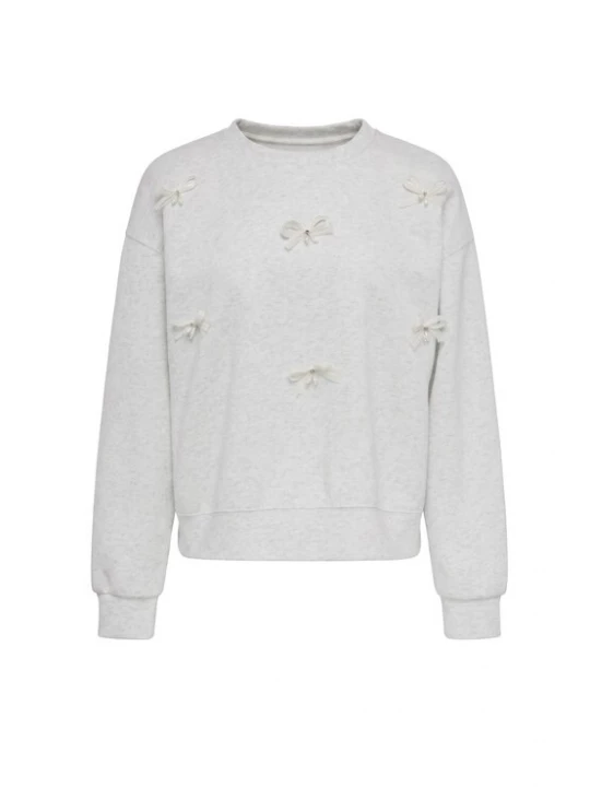 Foto van product MYMO Sweatshirt 'Pop' crème / lichtgrijs
