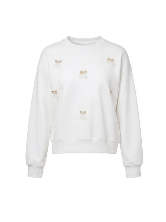 Foto van product MYMO Sweatshirt 'Pop' goud / wit