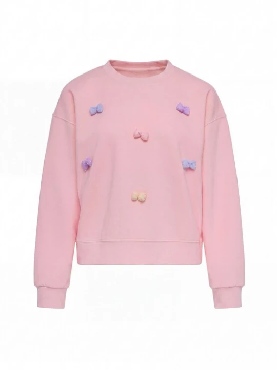 Foto van product MYMO Sweatshirt 'Pop' lichtblauw / lichtgeel / sering / pitaja roze
