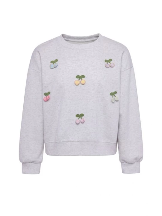 Foto van product MYMO Sweatshirt 'Pop' royal blue / koningsblauw / geel / grijs / jade groen