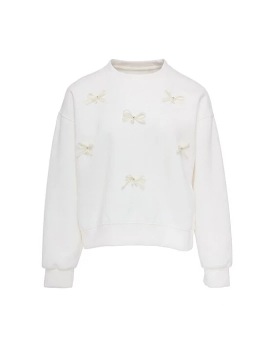 Foto van product MYMO Sweatshirt 'Pop' wit / parelwit