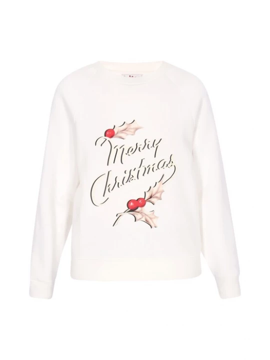 Foto van product MYMO Sweatshirt rood / zwart / offwhite