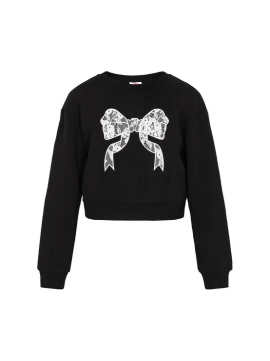 Foto van product MYMO Sweatshirt zwart / wit