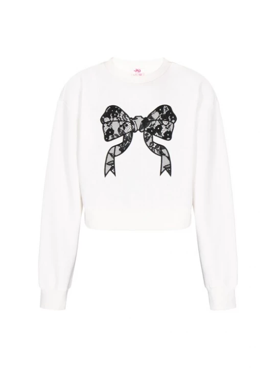 Foto van product MYMO Sweatshirt zwart / wit
