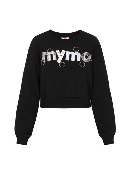 Foto van product MYMO Sweatshirt zwart / wit