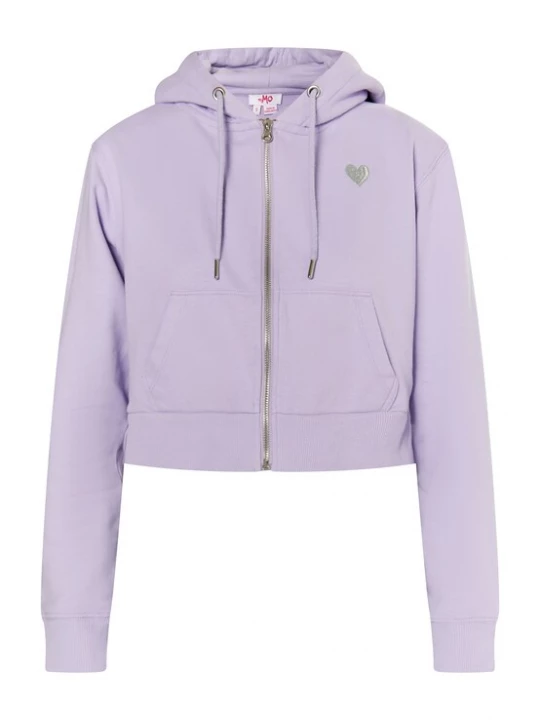 Foto van product MYMO Sweatvest 'Biany' grijs / pastellila