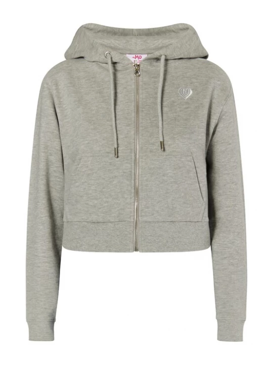 Foto van product MYMO Sweatvest 'Blonda' grijs gemêleerd