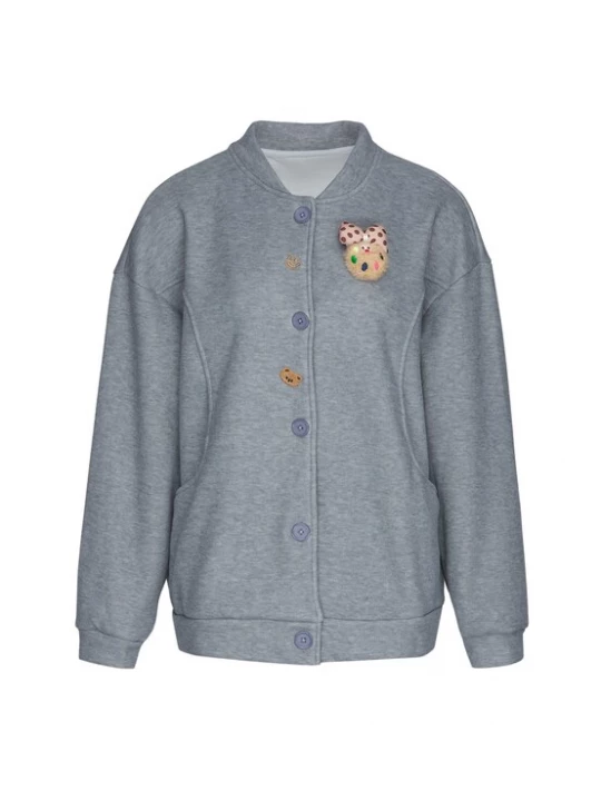 Foto van product MYMO Sweatvest grijs