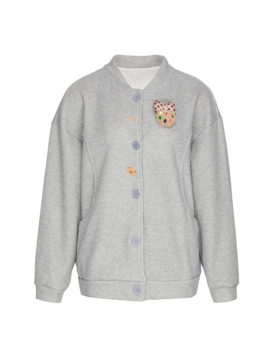Foto van product MYMO Sweatvest lichtgrijs