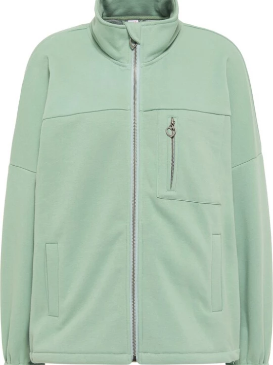 Foto van product MYMO Sweatvest pastelgroen
