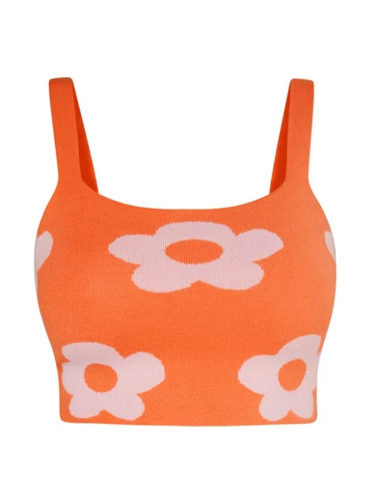 Foto van product MYMO Top oranje / pastelroze