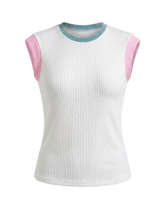 Foto van product MYMO Top spar / lichtroze / wit
