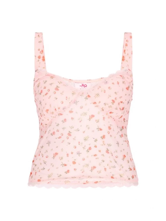 Foto van product MYMO Top 'Young Fashion' groen / rosé / rood