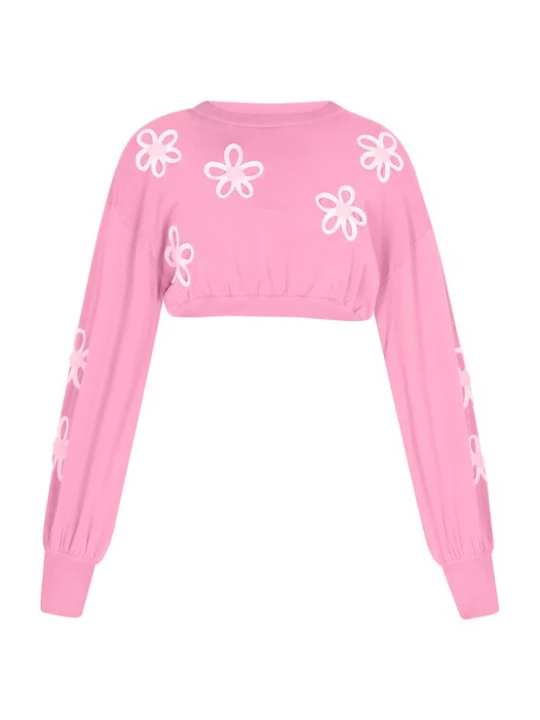 Foto van product MYMO Trui 'Back To School' rosa / wit