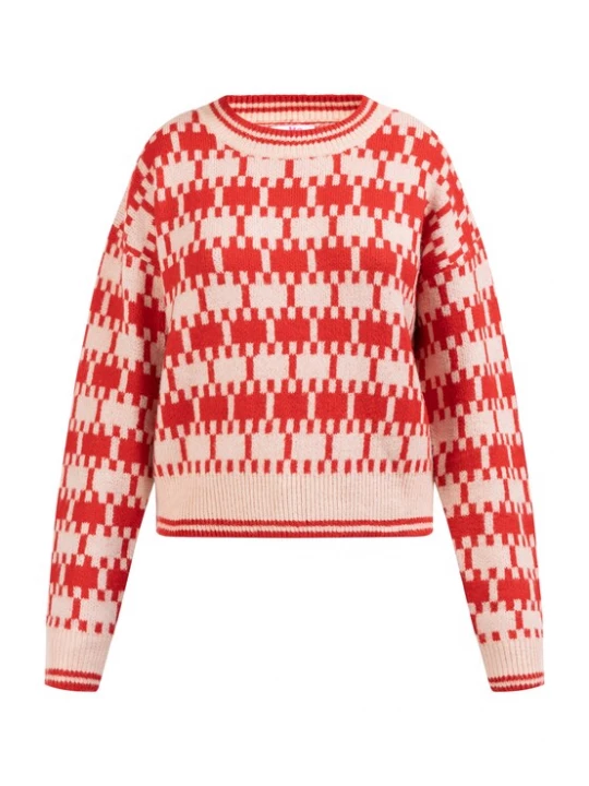 Foto van product MYMO Trui beige / rood