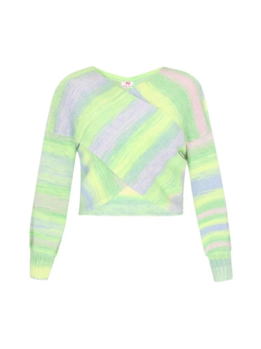 Foto van product MYMO Trui blauw / groen / appel / lila