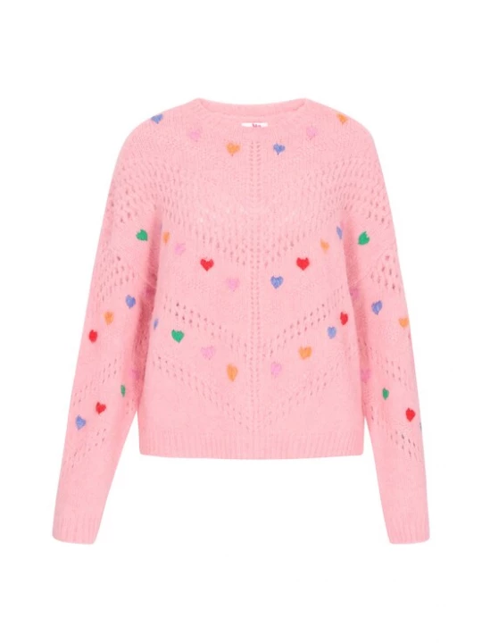 Foto van product MYMO Trui blauw / oranje / rosa / rosé / rood