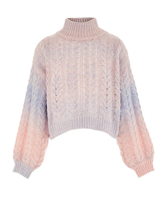 Foto van product MYMO Trui blauw / poederroze