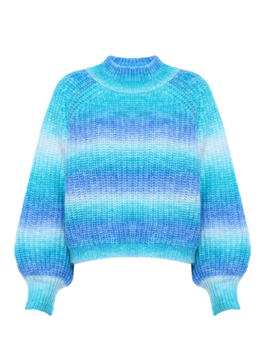 Foto van product MYMO Trui blauw / turquoise / pastelblauw