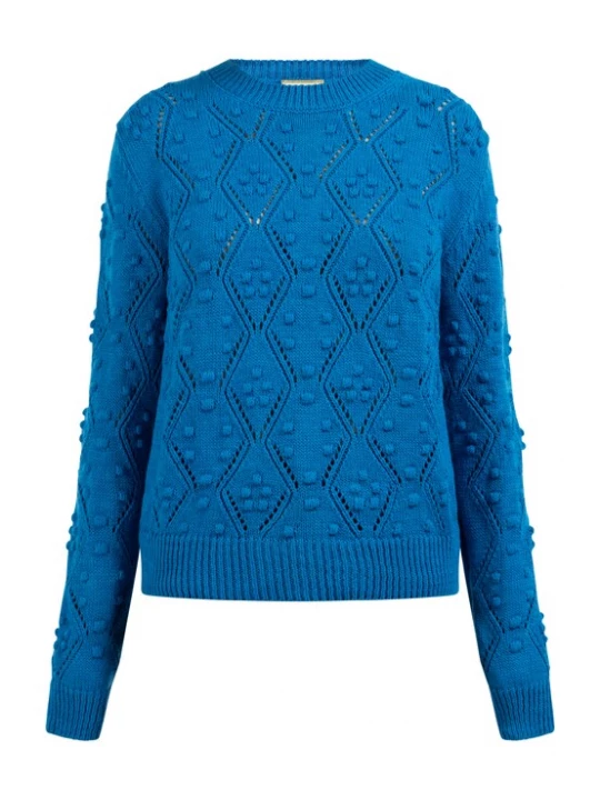Foto van product MYMO Trui 'Blonda' royal blue / koningsblauw