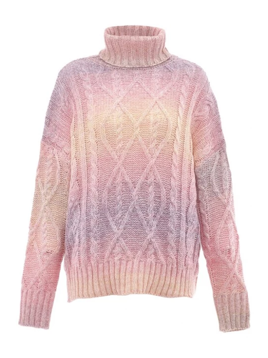 Foto van product MYMO Trui geel / lila / rosa