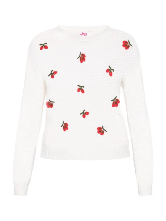 Foto van product MYMO Trui groen / rood / offwhite