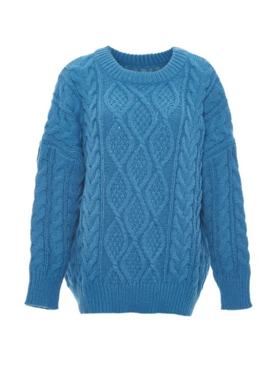 Foto van product Sookie Trui cyaan blauw