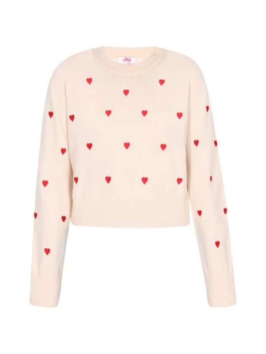 Foto van product MYMO Trui knalrood / offwhite