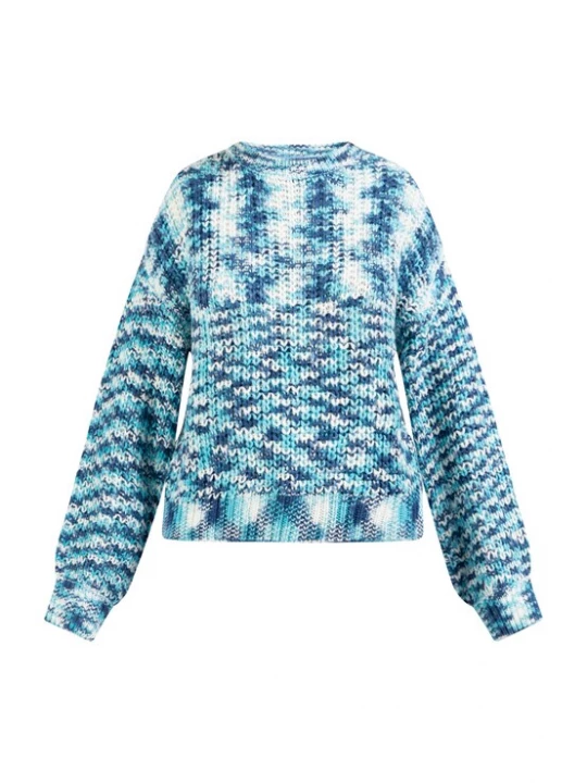 Foto van product MYMO Trui lichtblauw / donkerblauw / wit