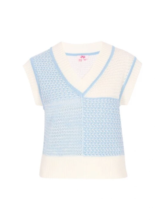 Foto van product MYMO Trui lichtblauw / offwhite