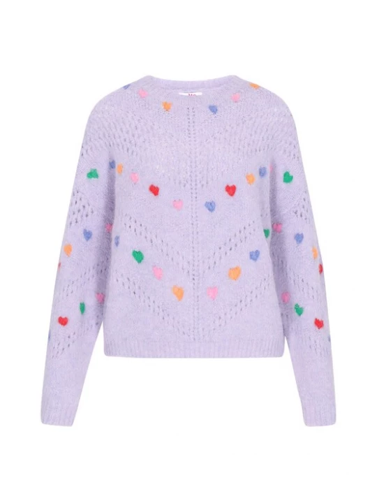 Foto van product MYMO Trui lila / oranje / rosa / rood