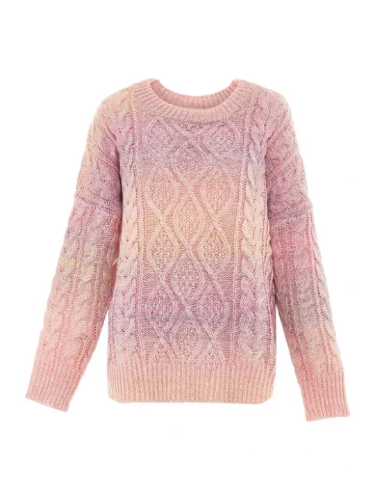 Foto van product MYMO Trui lila / pastelroze
