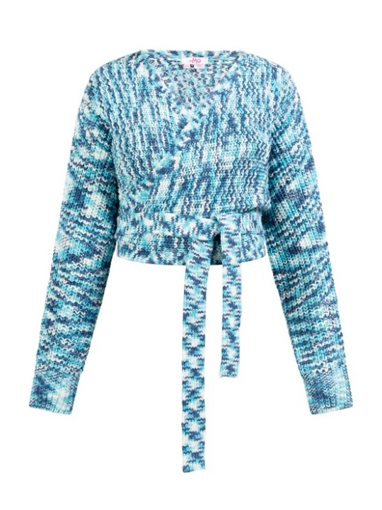 Foto van product MYMO Trui marine / turquoise / wit