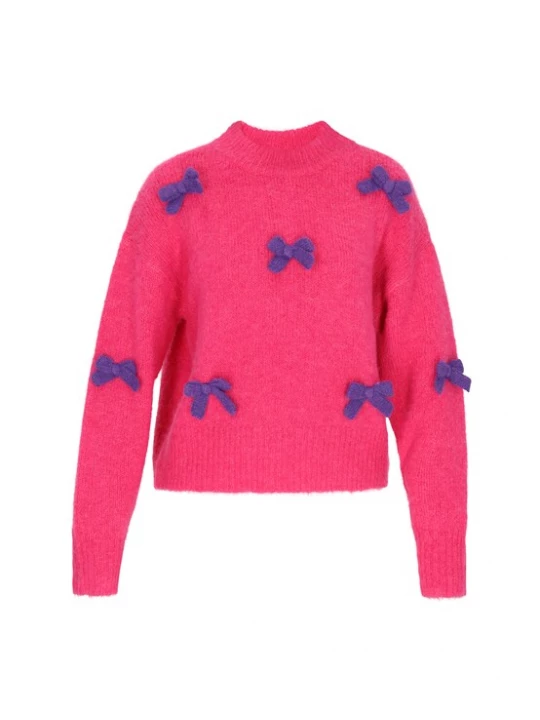 Foto van product MYMO Trui navy / fuchsia
