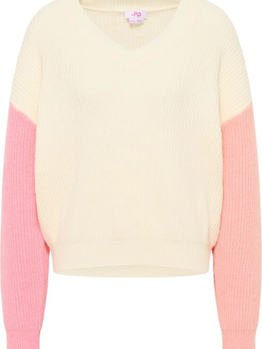 Foto van product MYMO Trui 'Nolie' pink / wolwit