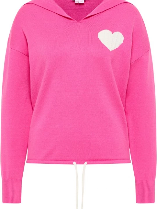 Foto van product MYMO Trui 'Nolie' rosa / wit