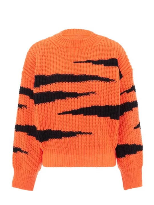 Foto van product MYMO Trui oranje / zwart