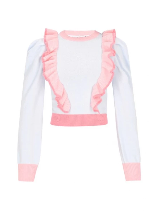 Foto van product MYMO Trui 'Pop' pastelblauw / rosa / oudroze