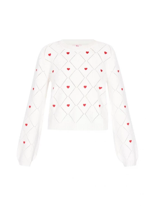 Foto van product MYMO Trui rood / offwhite