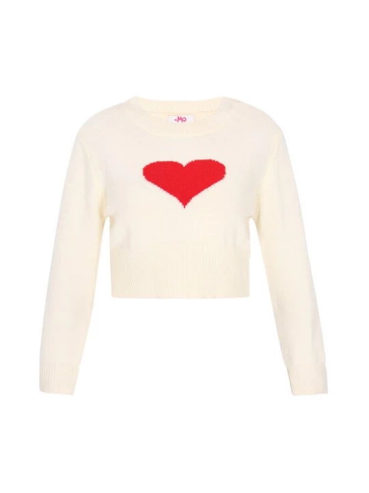Foto van product MYMO Trui rood / offwhite