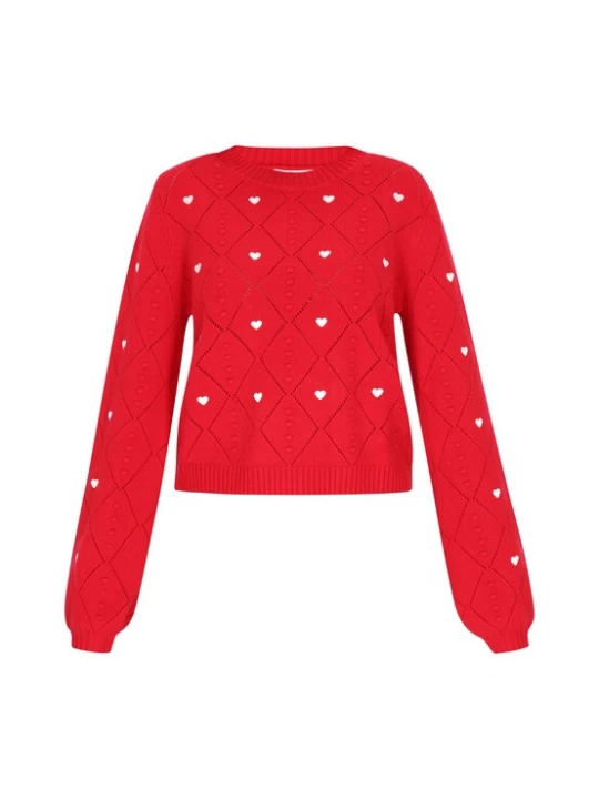Foto van product MYMO Trui rood / wit
