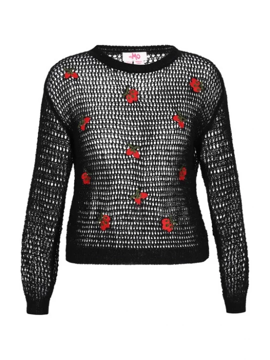Foto van product MYMO Trui rood / zwart