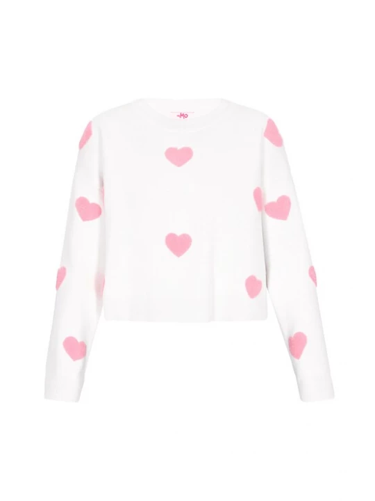 Foto van product MYMO Trui rosa / offwhite